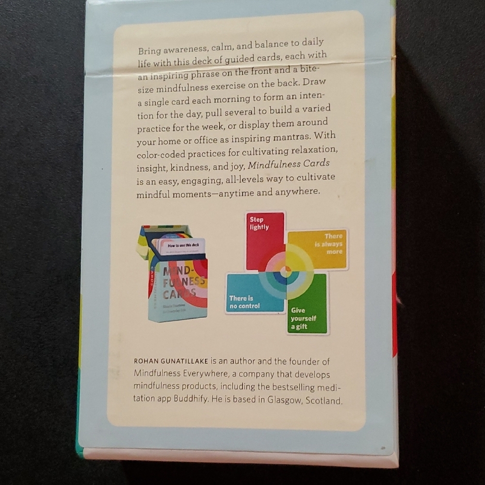 Mindfulness Cards with Colorful Design - Picture 3 of 5